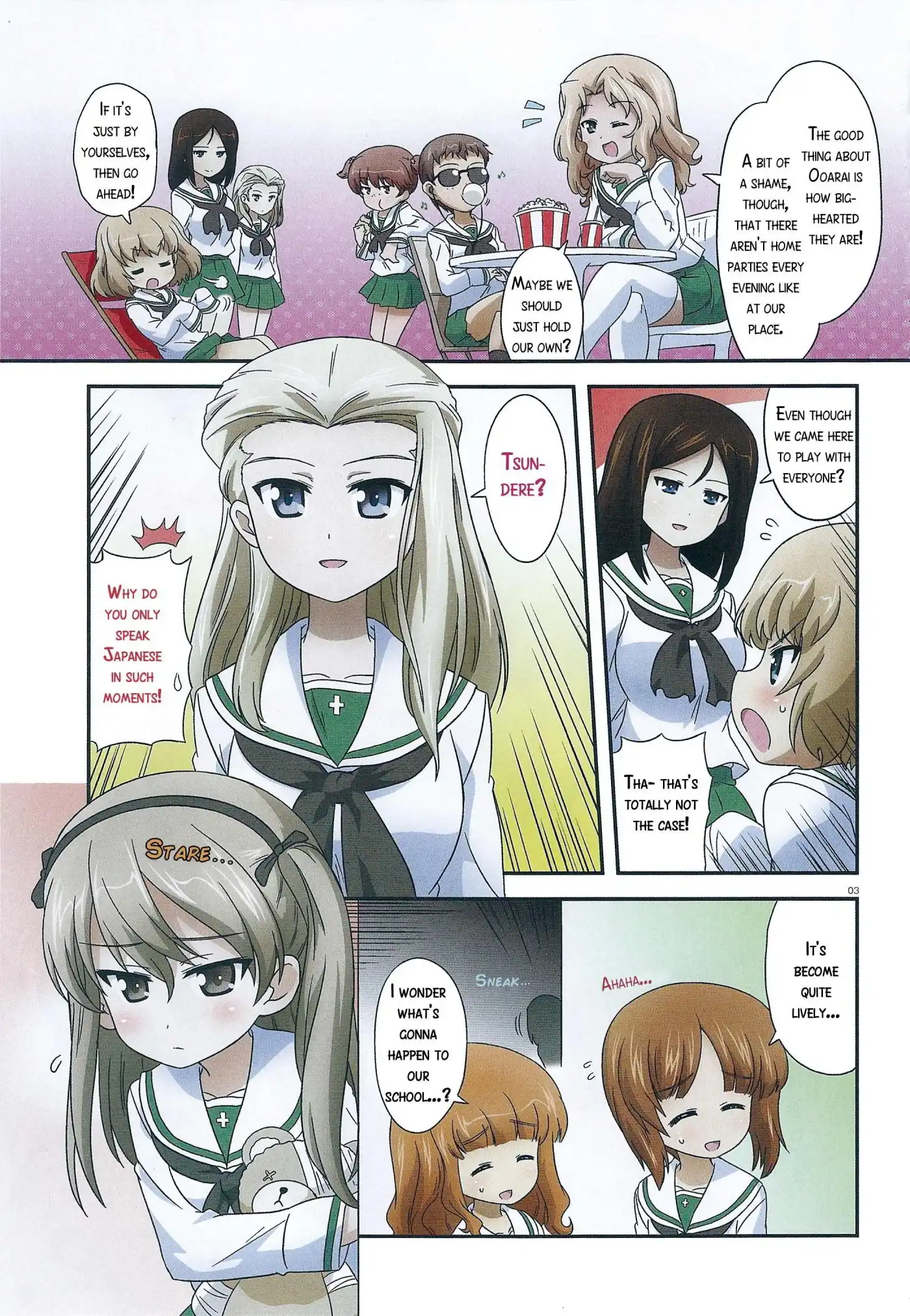 Girls ANDamp; Panzer - Motto Love Love Sakusen Desu! Chapter 33 3